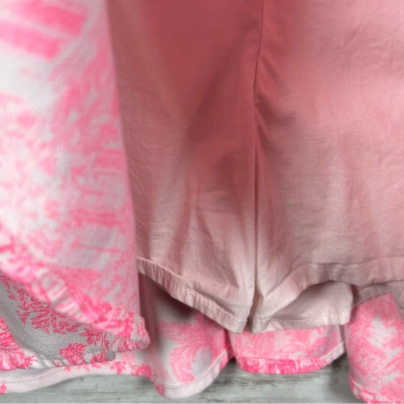 Lilly Pulitzer Arlana Resort White Palm Beach Anniversary Toile Dress Romper 12 - Picture 9 of 11